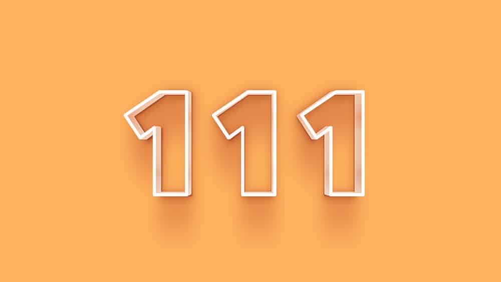 What Does 111 Mean In Manifestation?