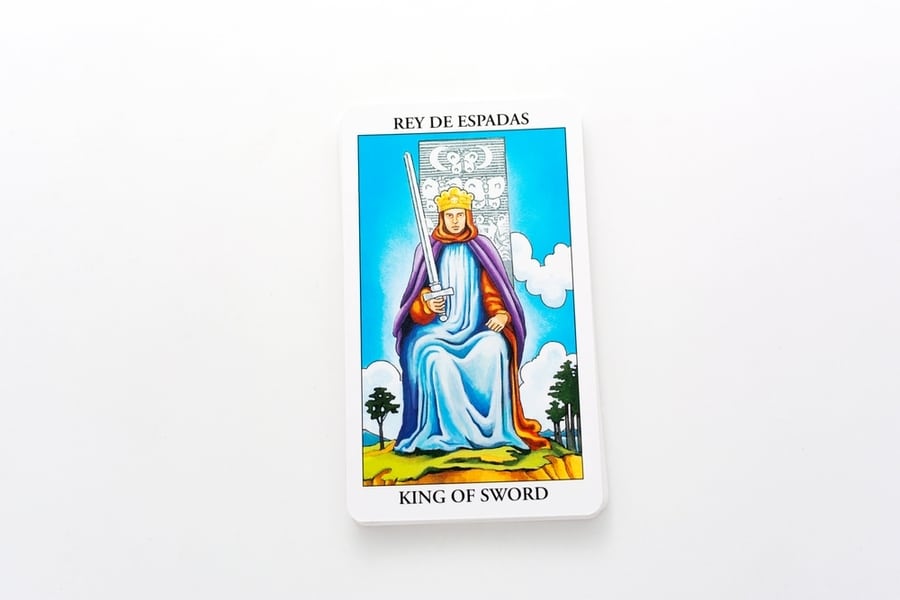 King Of Swords: Confidence And Courage